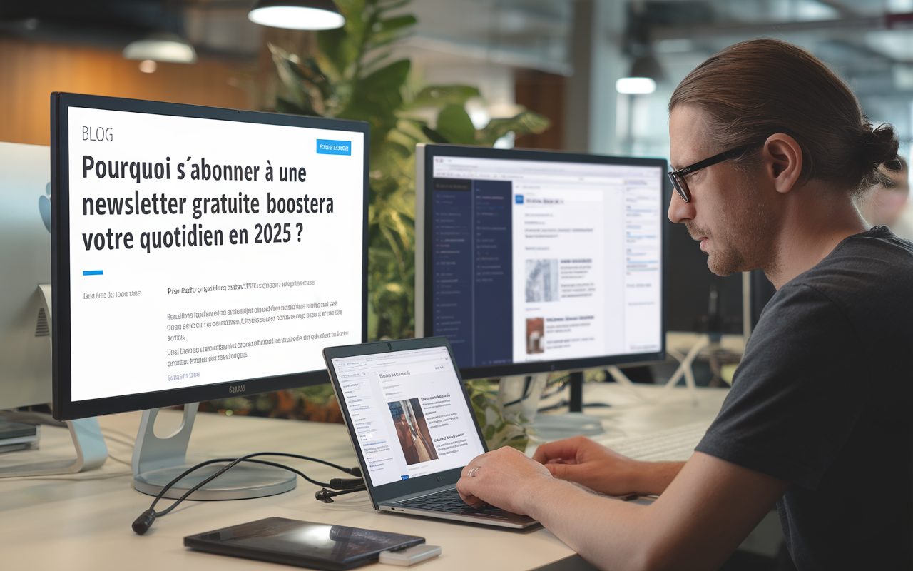 Pourquoi s'abonner à une newsletter gratuite boostera votre quotidien en 2025 ?