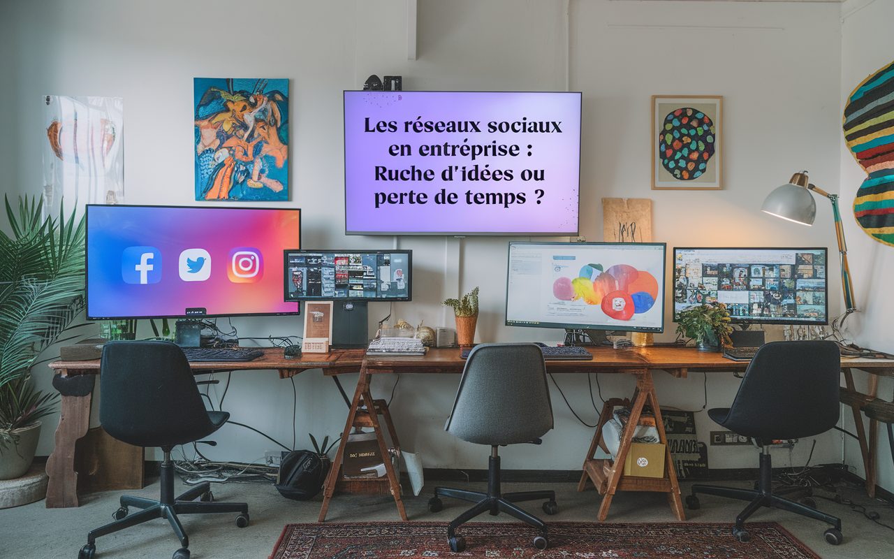 Les réseaux sociaux en entreprise : ruche d’idées ou perte de temps ?