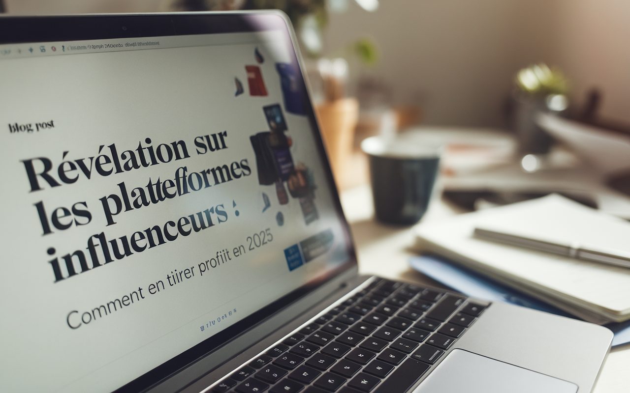 Révélation sur les plateformes influenceurs : comment en tirer profit en 2025