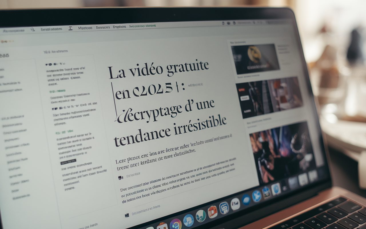La videogratuite en 2025 : décryptage d&rsquo;une tendance irrésistible