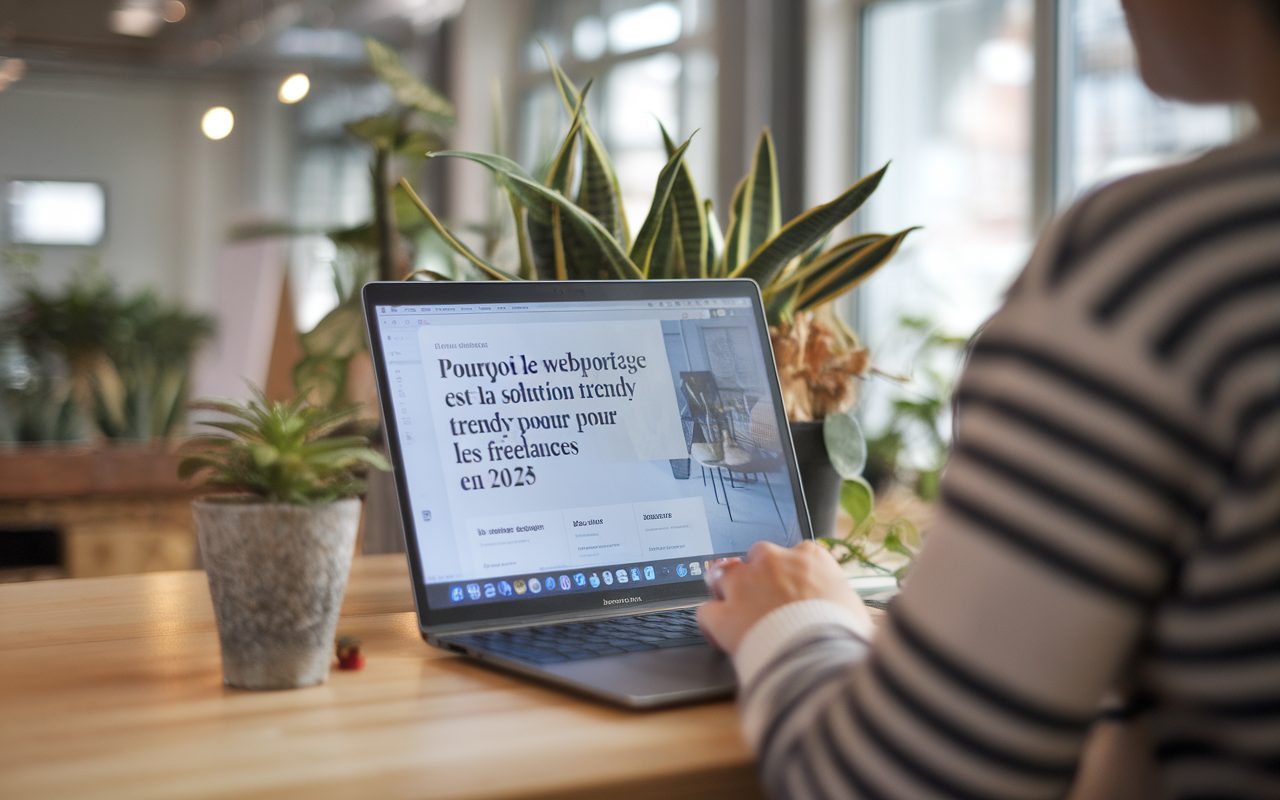 Pourquoi le webportage est la solution trendy pour les freelances en 2025