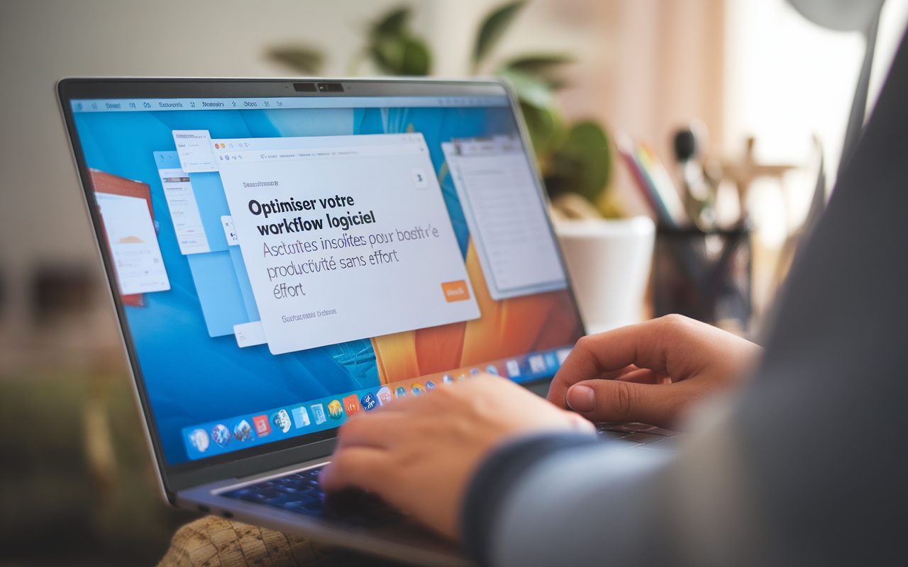 Optimiser votre workflow logiciel : astuces insolites pour booster votre productivité sans effort