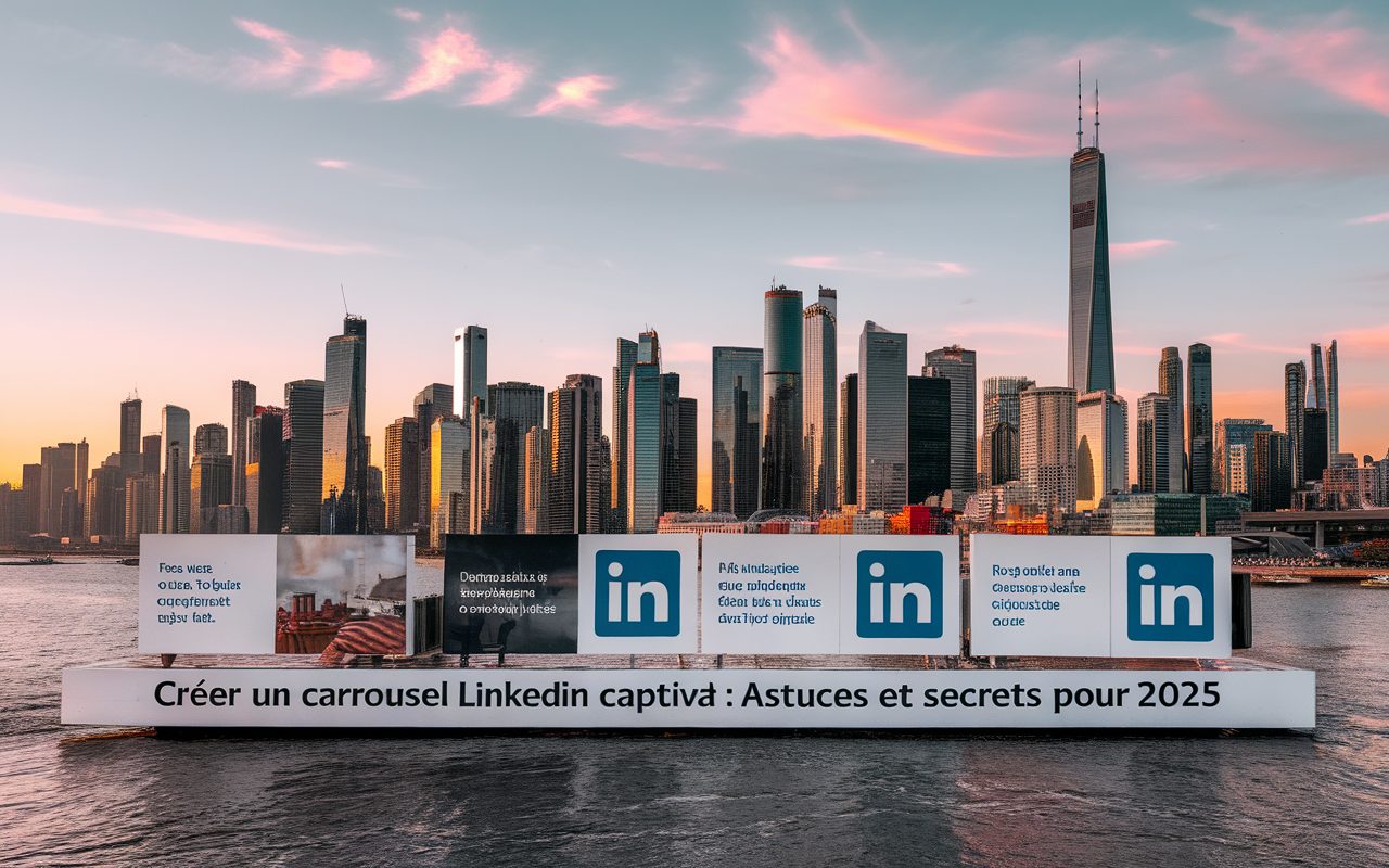 Créer un carrousel LinkedIn captivant : astuces et secrets pour 2025