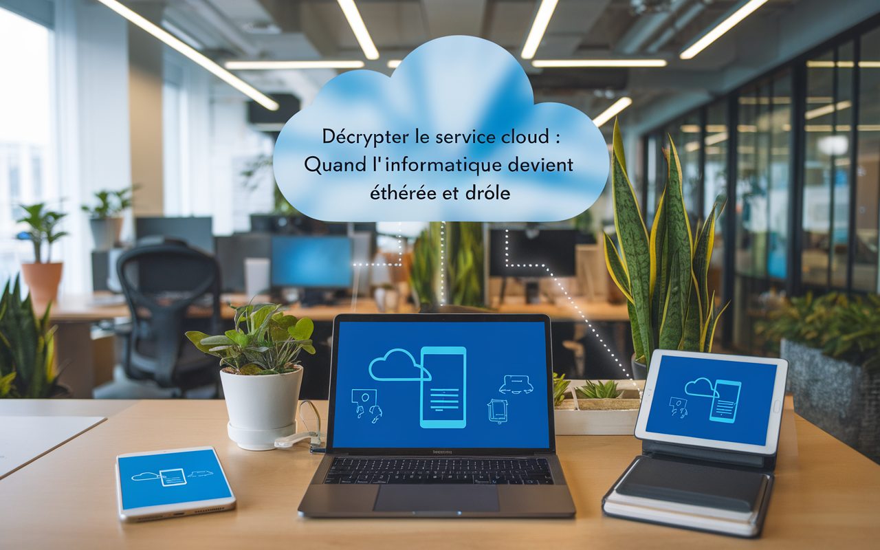 Décrypter le service cloud : quand l&rsquo;informatique devient éthérée et drôle