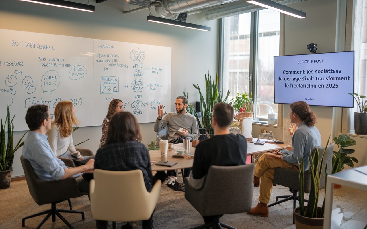 Comment les sociétés de portage salarial transforment le freelancing en 2025