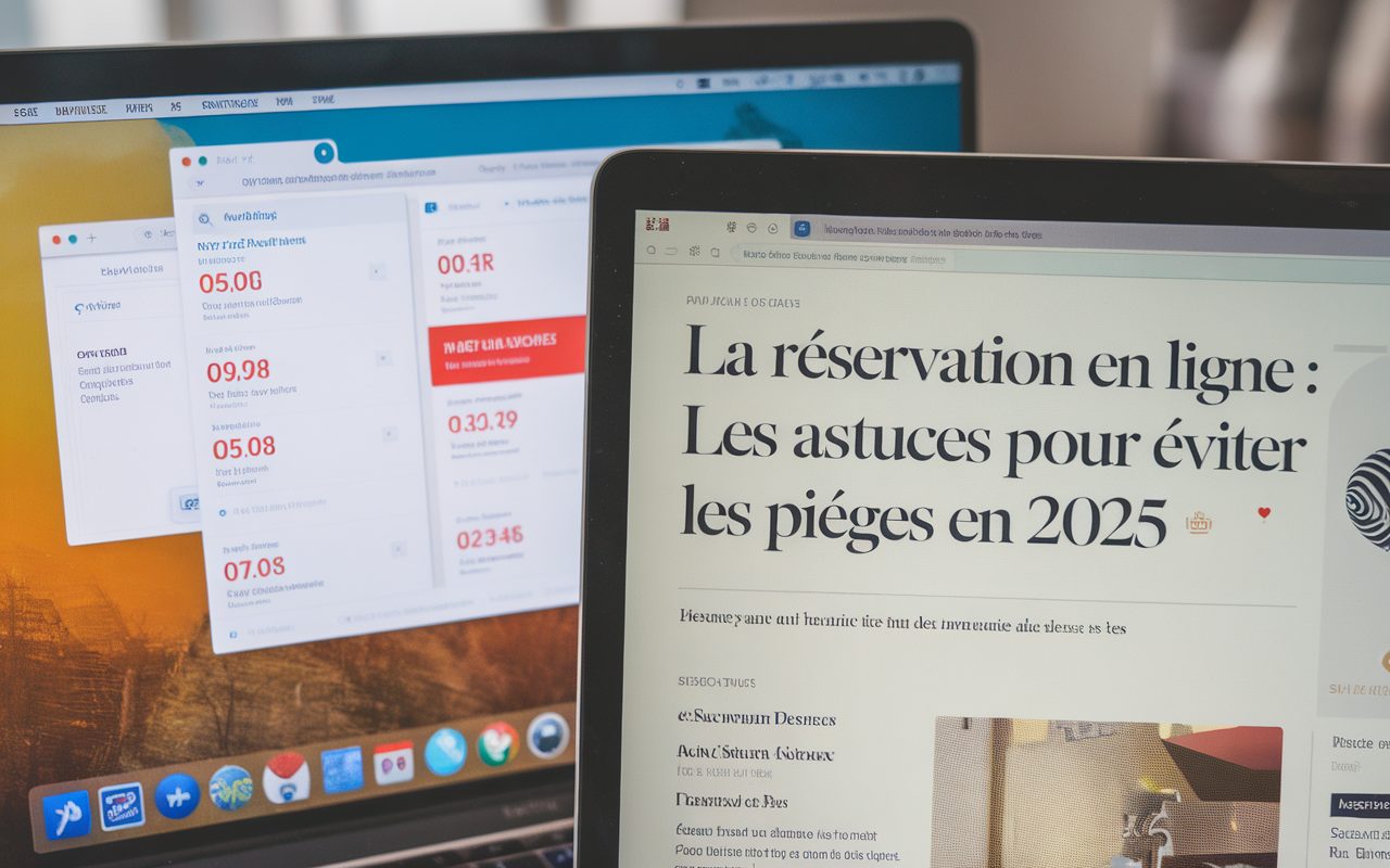 La réservation en ligne : les astuces pour éviter les pièges en 2025